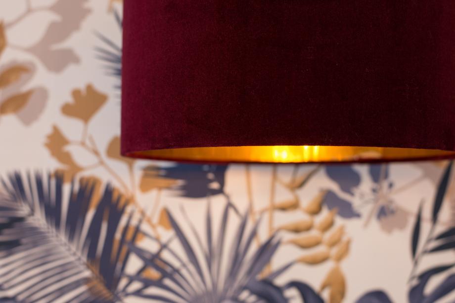 Burgundy lamp outlet shades sale